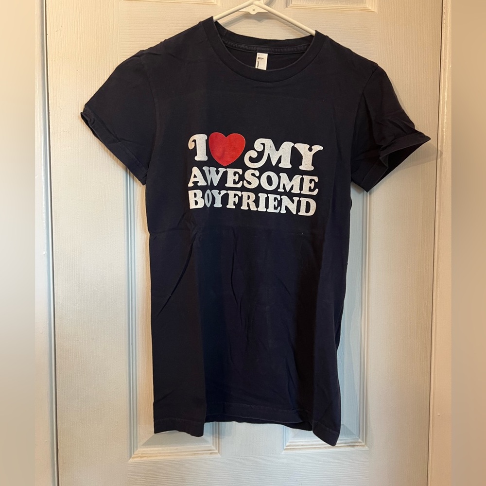 “I love my awesome boyfriend” T-Shirt